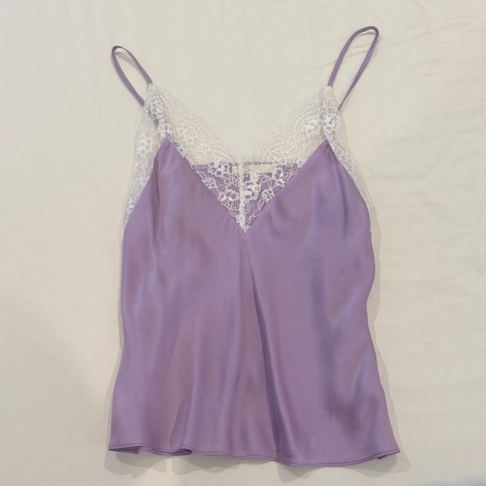 Maje Spring Summer 21’ Silk Lace Camisole